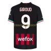 Original Fußballtrikot AC Mailand Giroud 9 Heimtrikot 2022-23 Für Herren